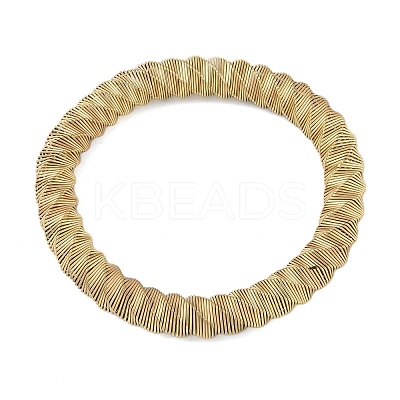 304 Stainless Steel Twisted Bangles for Women BJEW-G706-01B-G-1