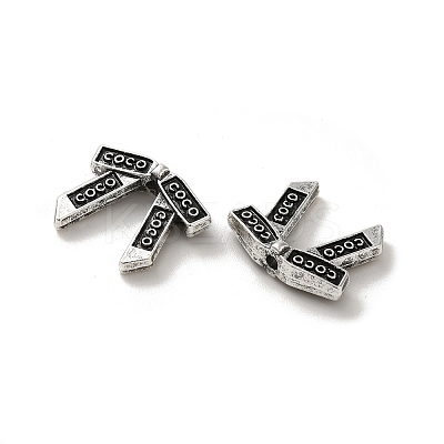 Tibetan Style Alloy Beads PALLOY-P302-11C-AS-1
