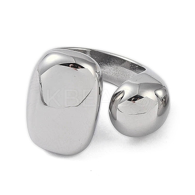 Non-Tarnish 304 Stainless Steel Rings RJEW-R314-05P-1