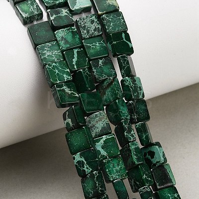 Dyed Natural Imperial Jasper Beads Strands G-F833-A01-01E-1
