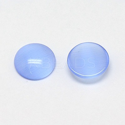 Cat Eye Cabochons CE-J002-8mm-07-1