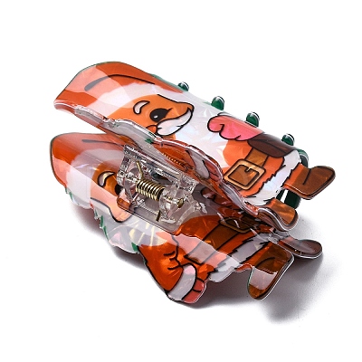 Christmas PVC Claw Hair Clips for Women Girls PHAR-Z007-01A-1