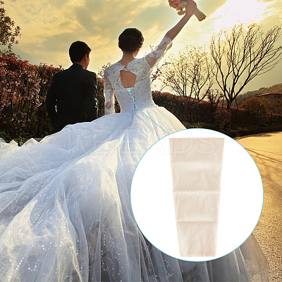 Lace Mesh Fabric DIY-WH0488-98D-1
