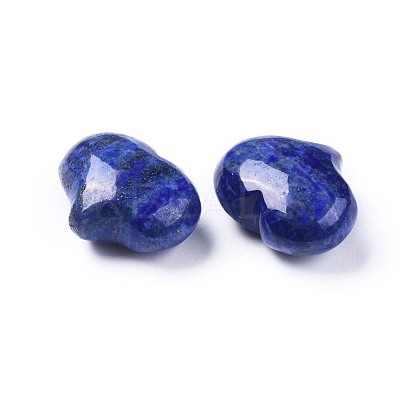 Natural Lapis Lazuli Heart Palm Stone G-F659-A09-1
