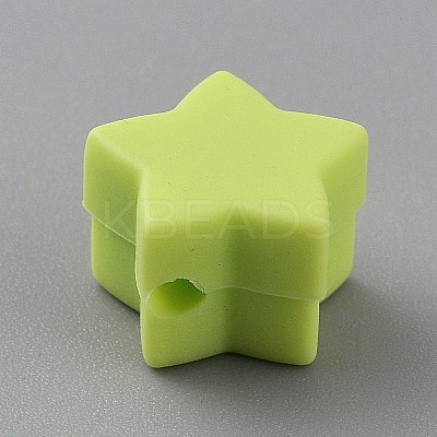 Star Silicone Focal Beads LS-SIL-TAC0008-08H-1