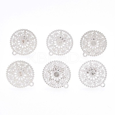 Non-Tarnish 304 Stainless Steel Stud Earring Findings X-STAS-S079-31B-1
