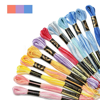 6-Ply Polyester Embroidery Floss OCOR-FZ0001-01D-1