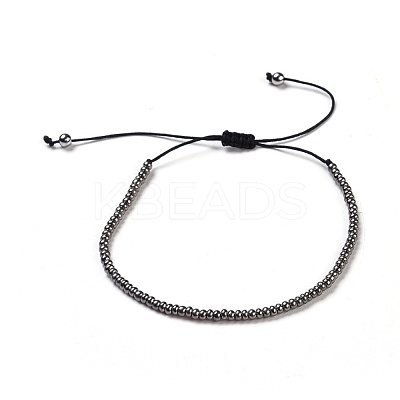 Nylon Thread Braided Beads Bracelets BJEW-JB04348-1