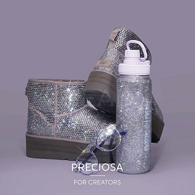Preciosa® Crystal Hotfix Flatback Stones Y-PRC-HSS6-60230-1