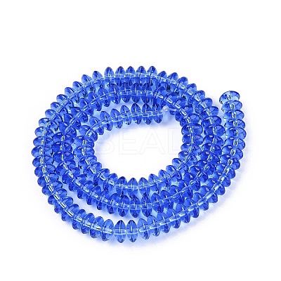 Transparent Glass Beads Strands LS-GLAA-Q113-02A-A08-1