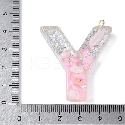 Resin Pendants RESI-B029-01P-Y-1