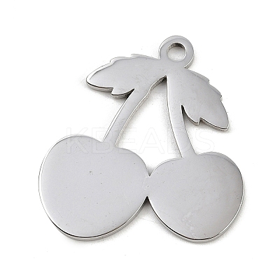 304 Stainless Steel Pendants STAS-I338-04P-1