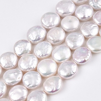 Natural Keshi Pearl Beads Strands PEAR-S018-08B-1