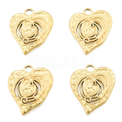 Ion Plating(IP) 201 Stainless Steel Pendants STAS-N098-265LG-1