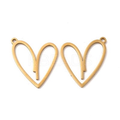 Ion Plating(IP) 304 Stainless Steel Pendants STAS-A070-28G-1