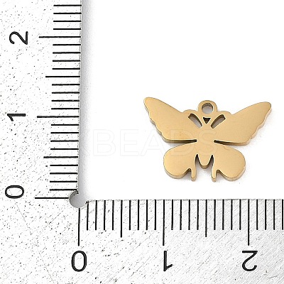 304 Stainless Steel Enamel Charms STAS-I325-052G-1