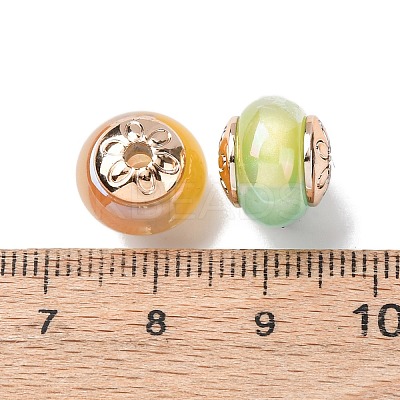 Opaque Resin & CCB Plastic UV Reactive Beads RESI-G119-14E-1