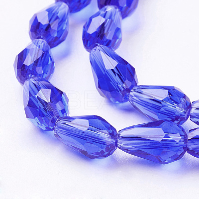 Glass Beads Strands GLAA-R024-11x8mm-3-1