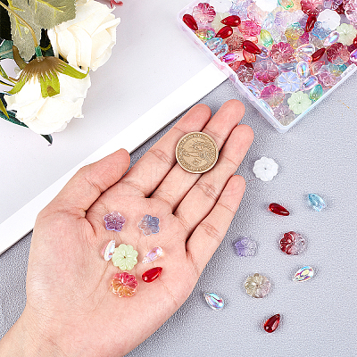 Glass Beads & Charms GLAA-CA0001-01-1