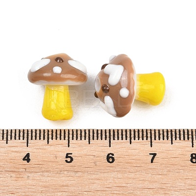 Handmade Lampwork Enamel Beads LS-LAMP-B055-02K-1