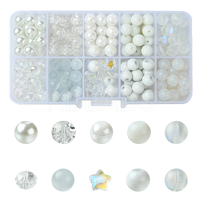 DIY Glass Beads Jewelry Making Kit DIY-YW0010-93E-1