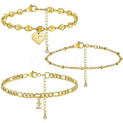 Anklets Sets AJEW-AN00383-26-1