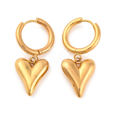 304 Stainless Steel Hoop Earrings for Women LS-EJEW-Z057-14G-01-1