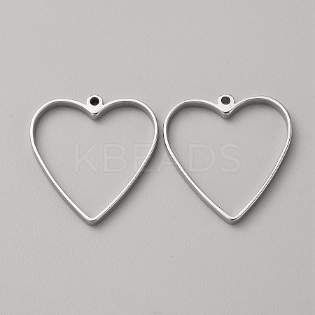 304 Stainless Steel Open Back Bezel Pendants FIND-WH0152-123A-1