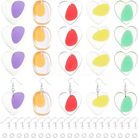 DIY Dangle Earring Making Kits DIY-NB0005-84-1