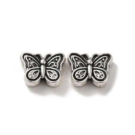 Tibetan Style Alloy Beads PALLOY-P302-14B-AS-1