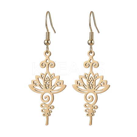 Stainless Steel Dangel Earrings EJEW-JE05771-01-1