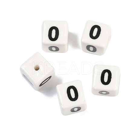 Glazed Porcelain Beads PORC-R003-07-00-1