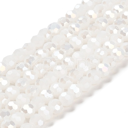 Imitation Jade Glass Beads Stands EGLA-A035-J6mm-B05-1