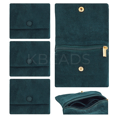 Velvet Fabric Jewelry Storage Bags ABAG-WH0048-24B-1