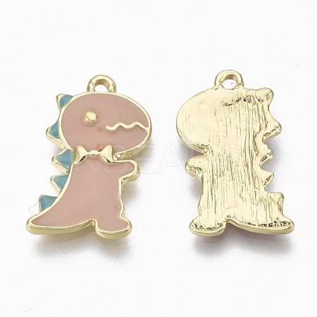 Alloy Enamel Pendants ENAM-S122-020-NR-1