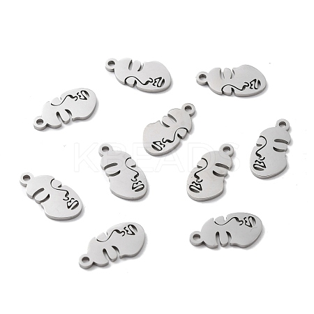 Tarnish Resistant 304 Stainless Steel Pendants STAS-F271-09A-P-1