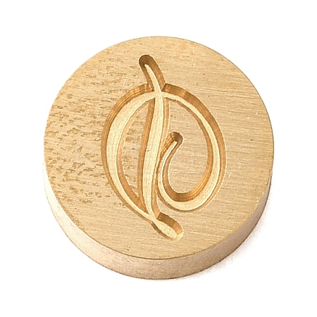 Golden Tone Brass Letter Stamps LS-KK-R005-01D-1