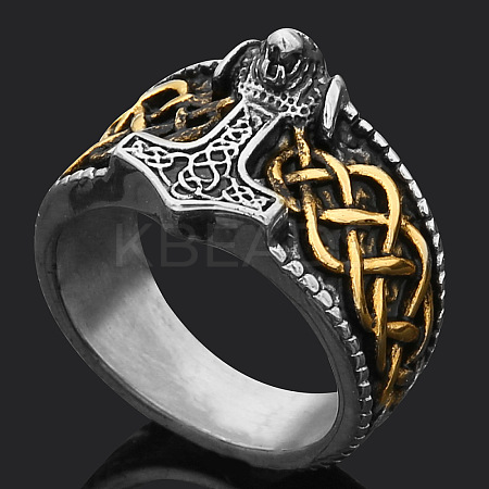 Viking 304 Stainless Steel Finger Rings for Men FS-WGB3F16-16-1