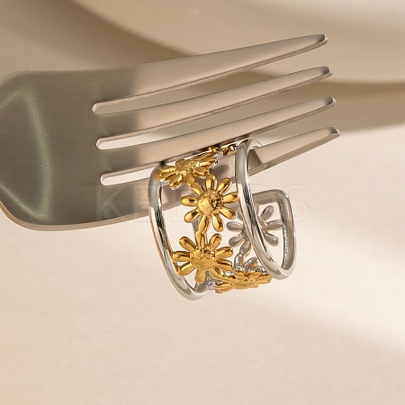 304 Stainless Steel Cuff Open Rings SA-CBA5A9C-01GP-1