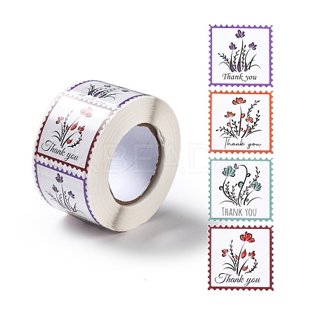 Thank You Stickers Roll DIY-B045-09-1