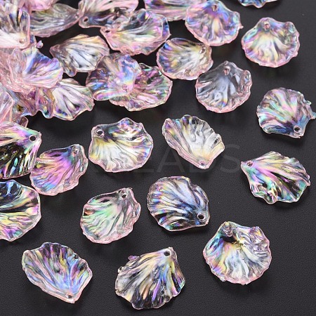 Transparent Acrylic Pendants MACR-S373-73-C04-1