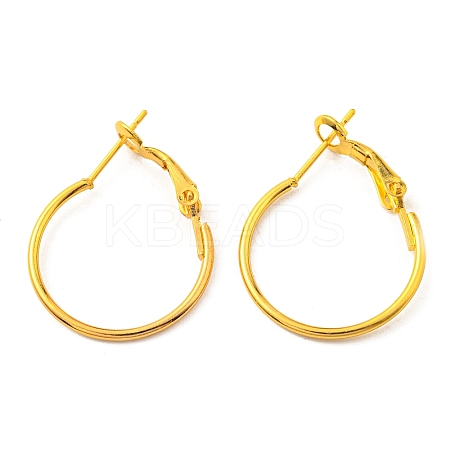 Iron Huggie Hoop Earring Findings IFIN-E025-01A-G-1