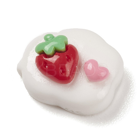Opaque Resin Cabochons RESI-C032-01B-1