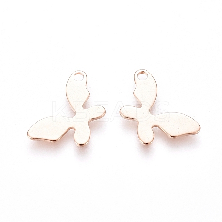 201 Stainless Steel Charms LS-STAS-E484-14RG-1