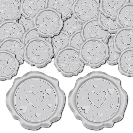 Adhesive Wax Seal Stickers DIY-CP0009-53A-16-1