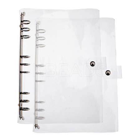 B5 6-Hole PP Plastic Refill Inner Pockets DIY-WH0491-81B-1
