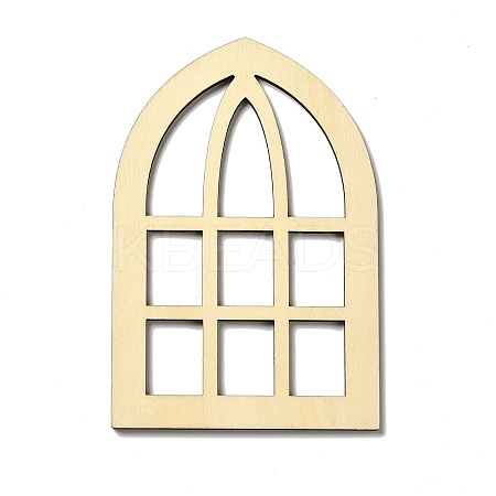 Wooden Mini Windows WOOD-P018-B02-1