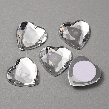 Self-Adhesive Acrylic Rhinestone Stickers DIY-WH0308-300A-1