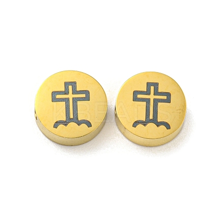 Halloween Theme 304 Stainless Steel Beads LS-STAS-M069-01G-G-1