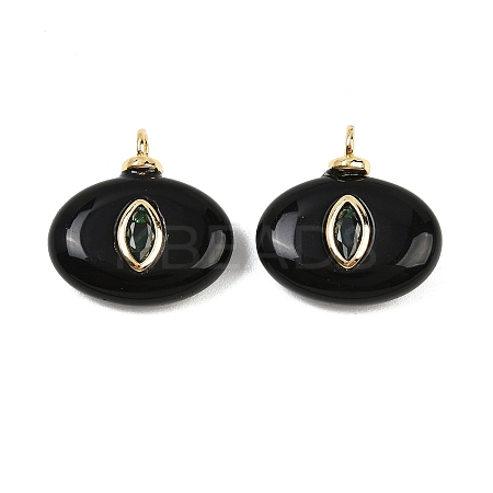 Natural Black Onyx(Dyed & Heated) Pendants KK-B157-42H-10-1